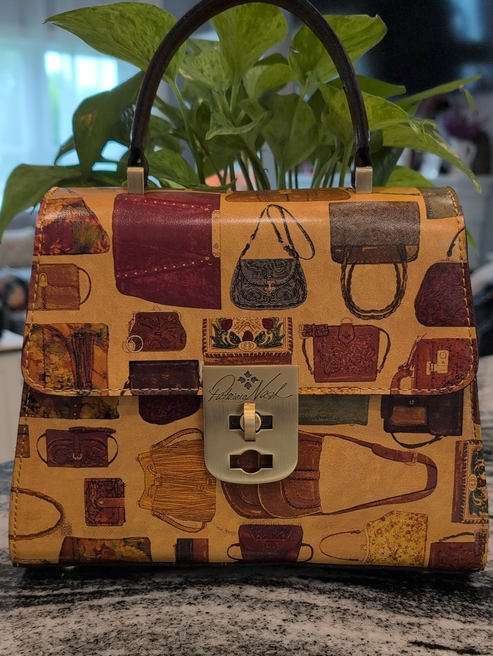 Patricia Nash Chauny Patricia's Closet Top Handle Satchel Bag